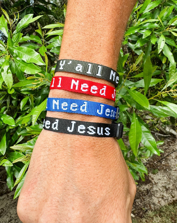 Y'all Need Jesus Bracelets