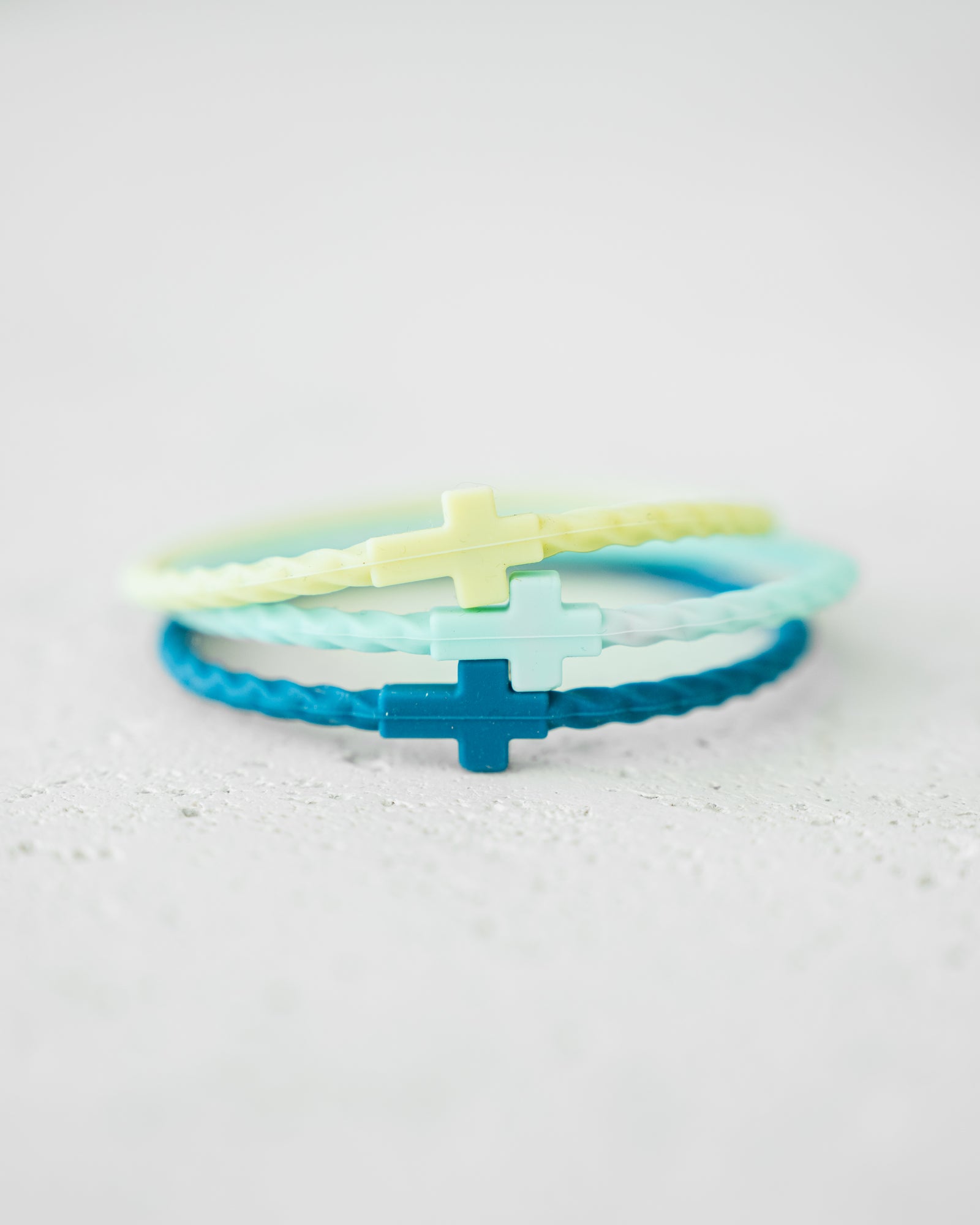Infinity Cross Bracelets- Salt & Surf – In God We Must