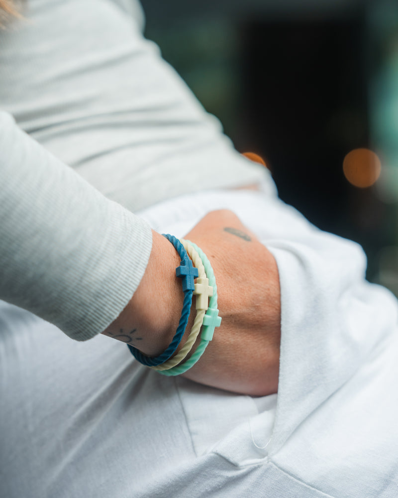 Infinity Cross Bracelets- Salt & Surf