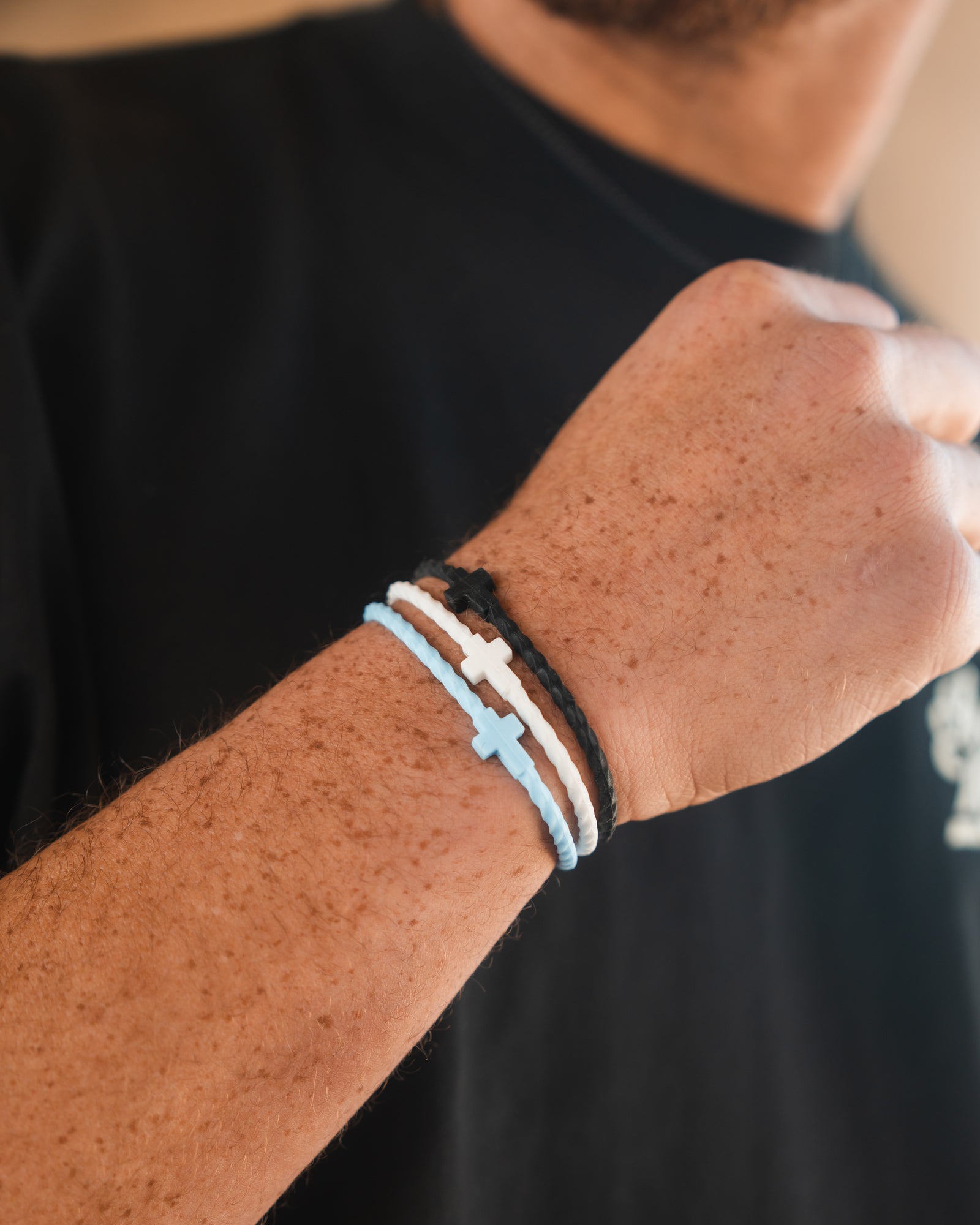 Infinity Cross Bracelets- Heaven – In God We Must