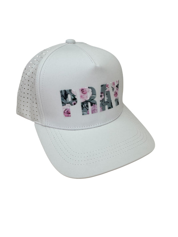 Pray Floral Hat