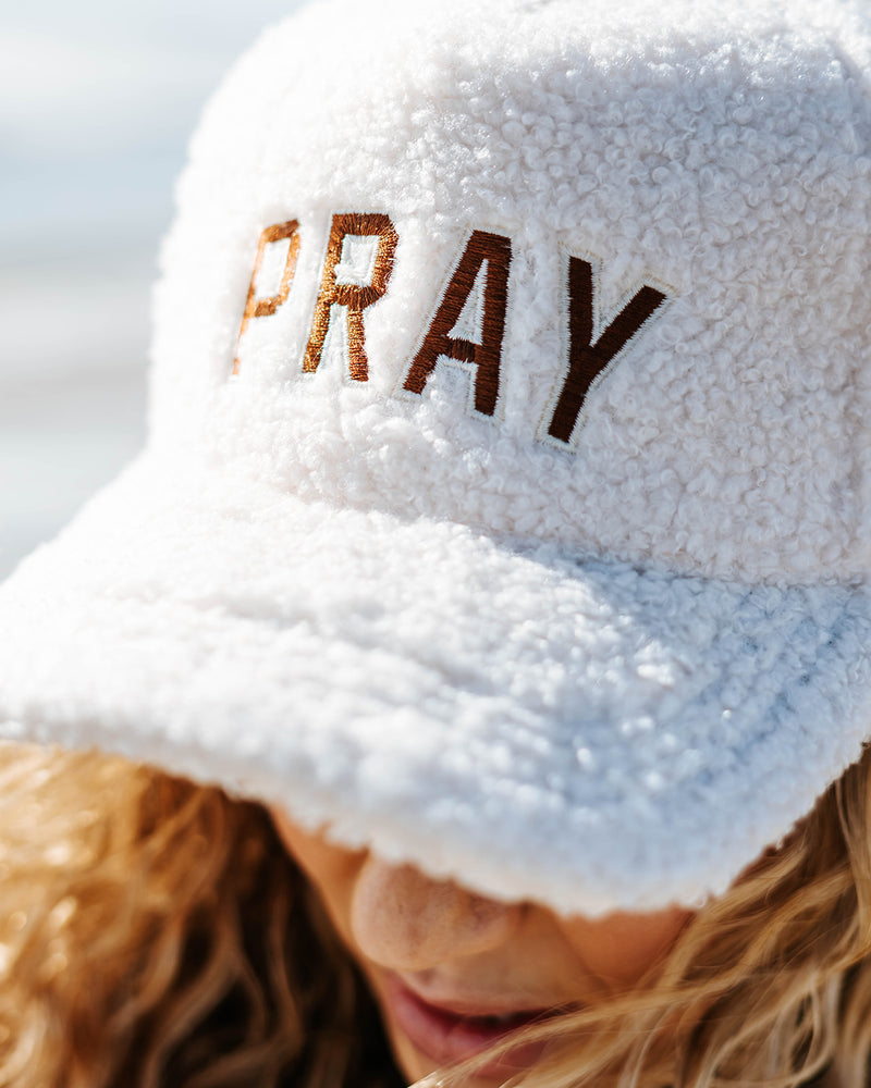 'Pray' Sherpa Snapback