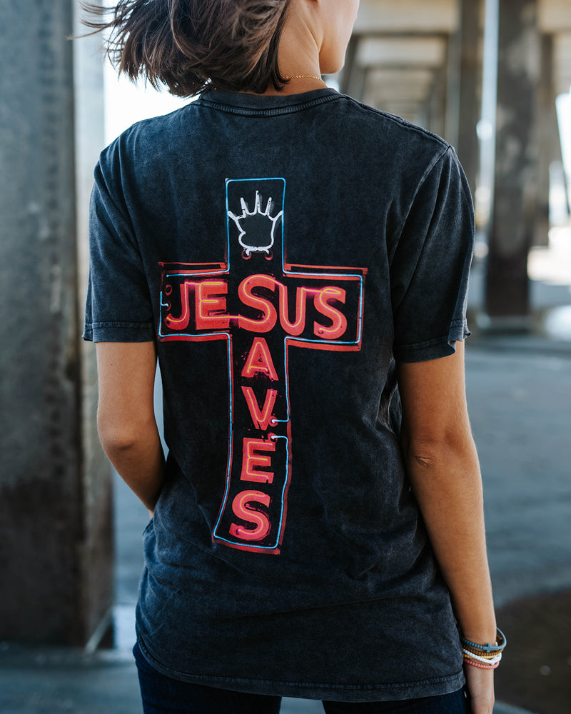 'Jesus Saves' Premium Tee