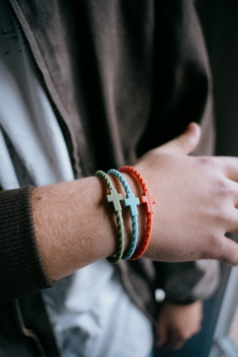 Infinity Cross Bracelets- Josiah Queen – In God We Must