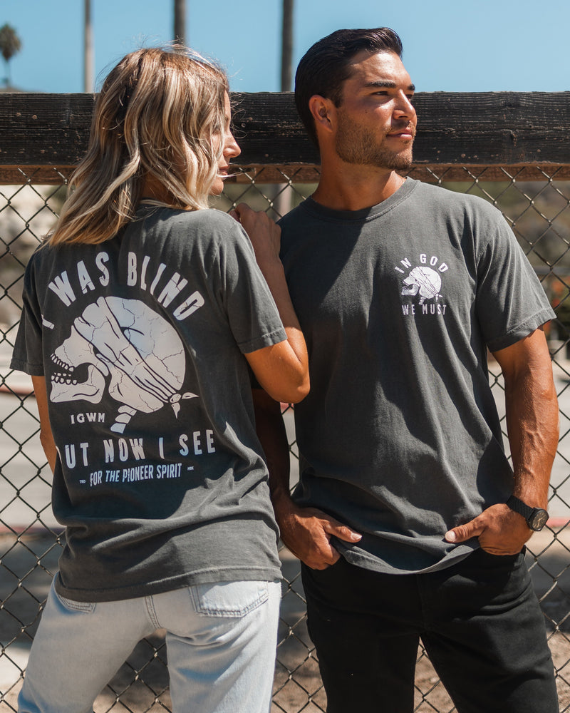 Amazing Grace Mineral Wash Premium Tee Apparel In God We Must 