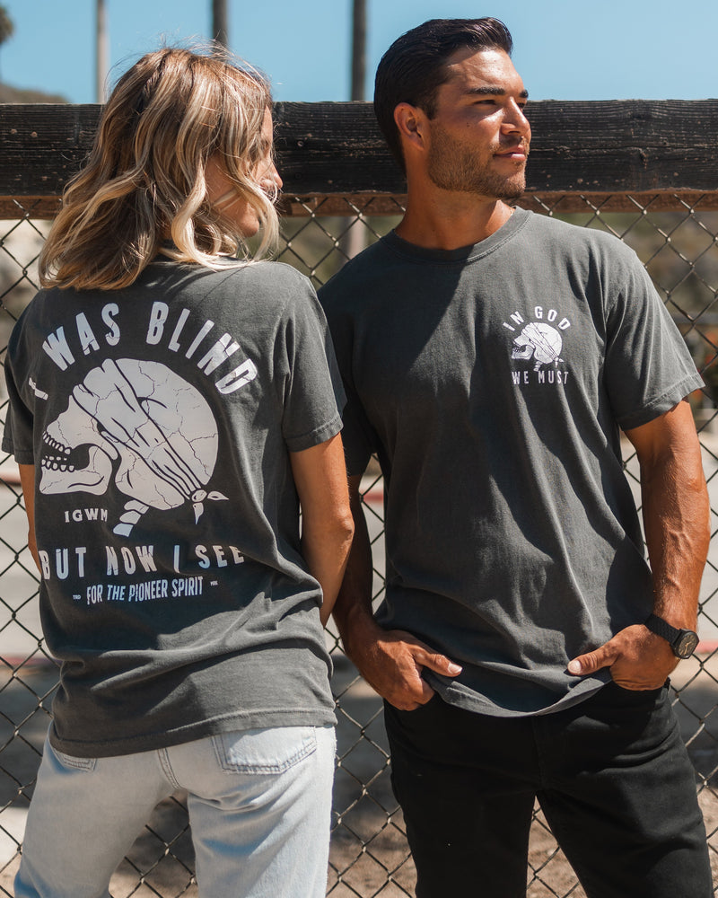 Amazing Grace Mineral Wash Premium Tee Apparel In God We Must 
