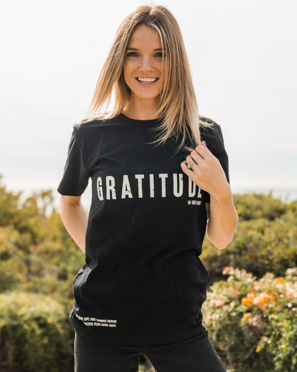 Gratitude Tee Apparel In God We Must 