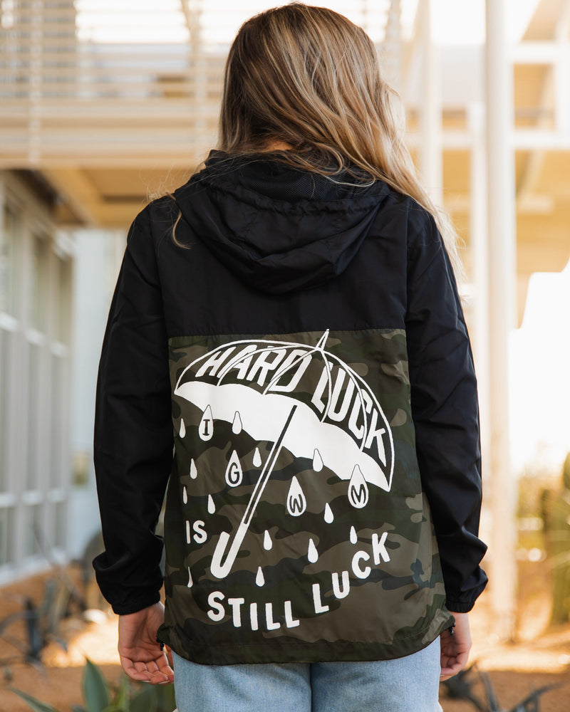 Hard Luck Lightweight Windbreaker In God We Must 