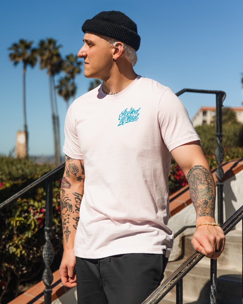 "It Is Finished" Tee - Blush Apparel In God We Must 