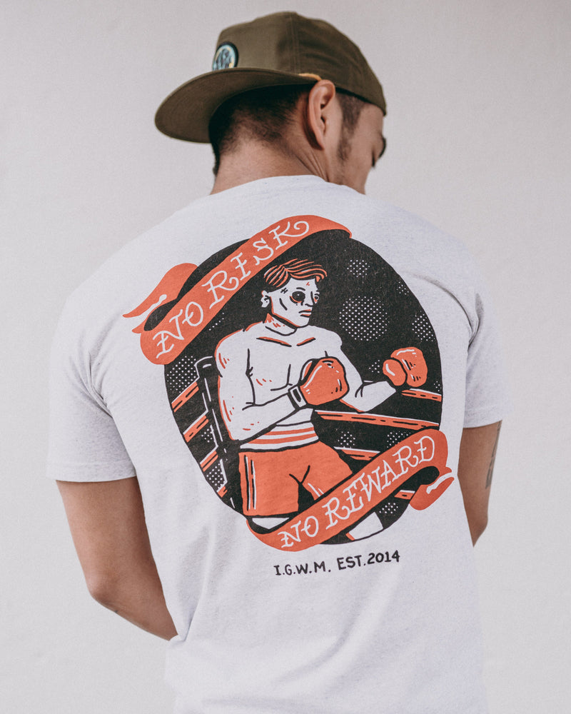 No Risk No Reward Tee Apparel In God We Must 