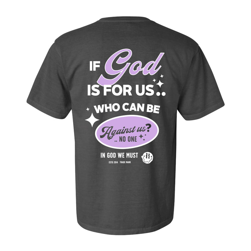 Romans Mineral Wash Premium Pepper Tee Apparel In God We Must 