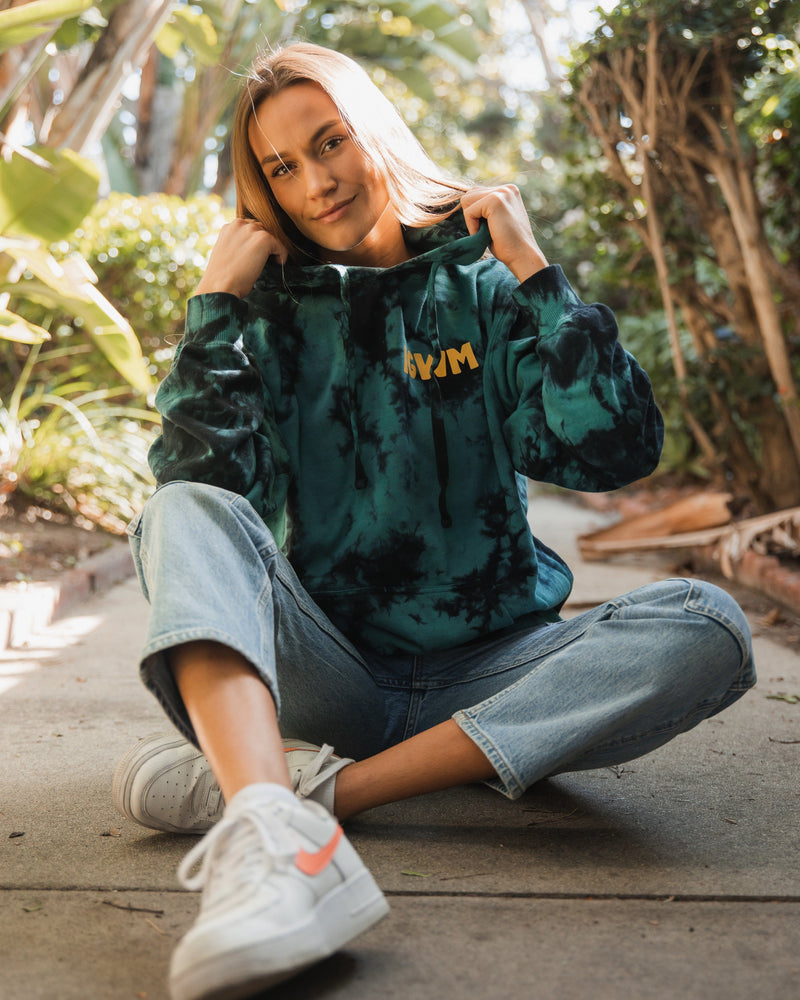 "The Way" Tie Dye Hoodie Fleece In God We Must 