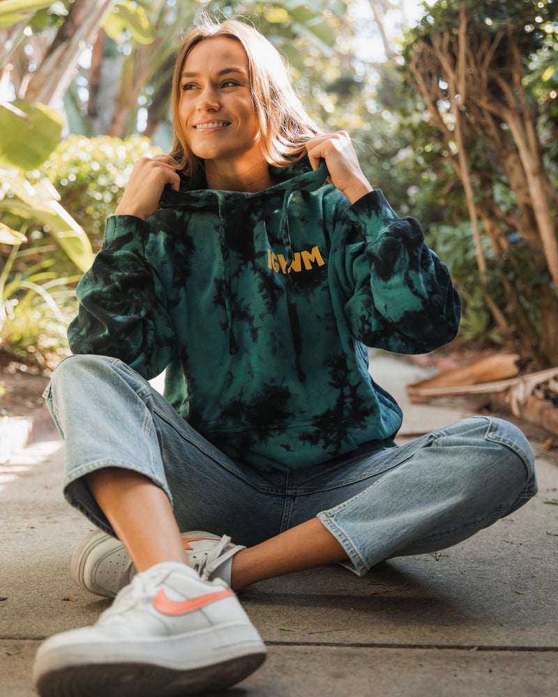 "The Way" Tie Dye Hoodie Fleece In God We Must 