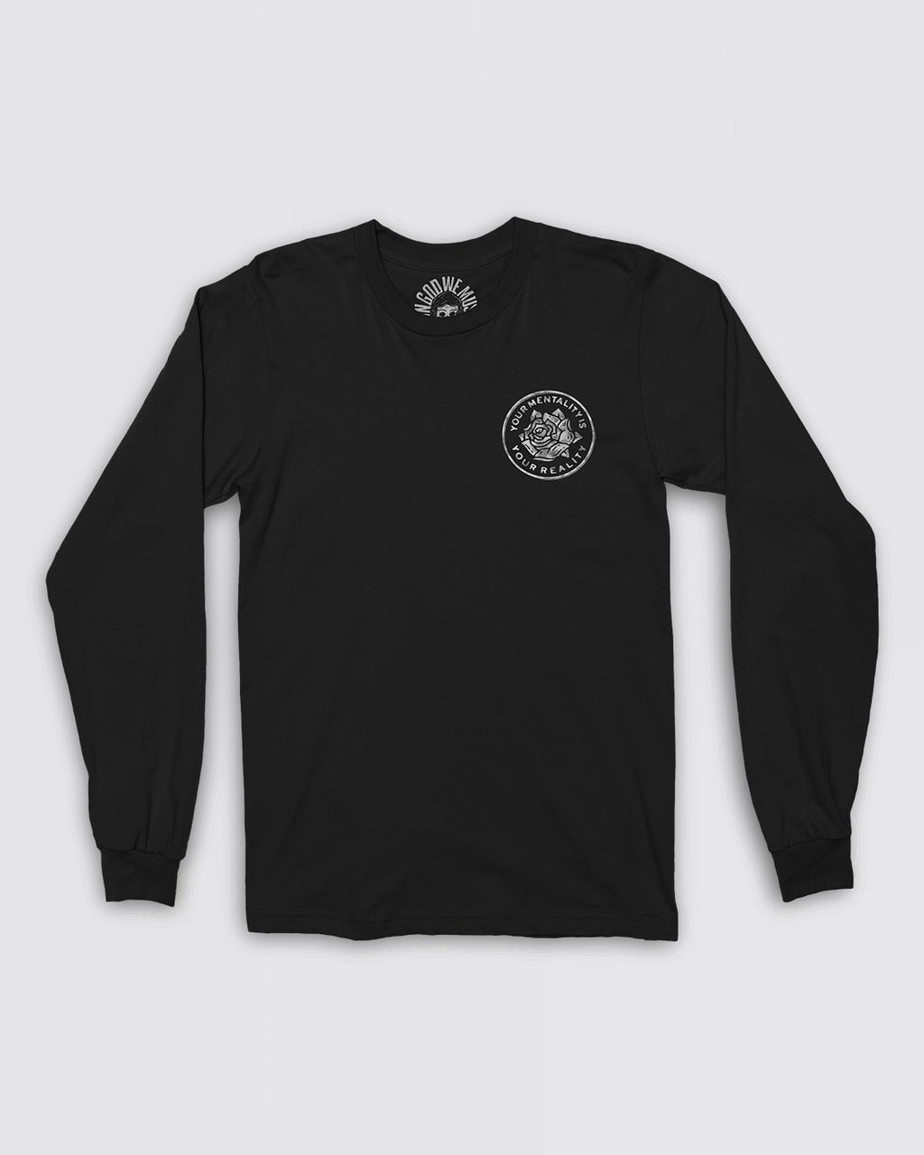 V.4 Mentality Long Sleeve Tee – In God We Must
