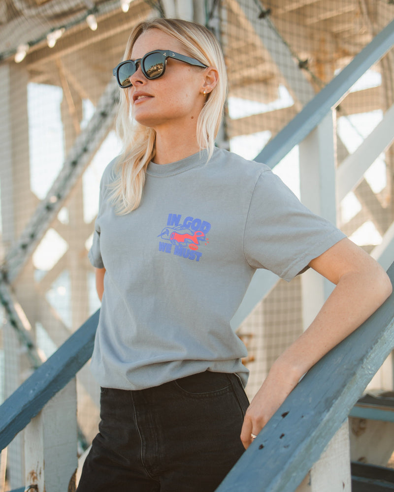 Victory Premium Tee Apparel In God We Must 