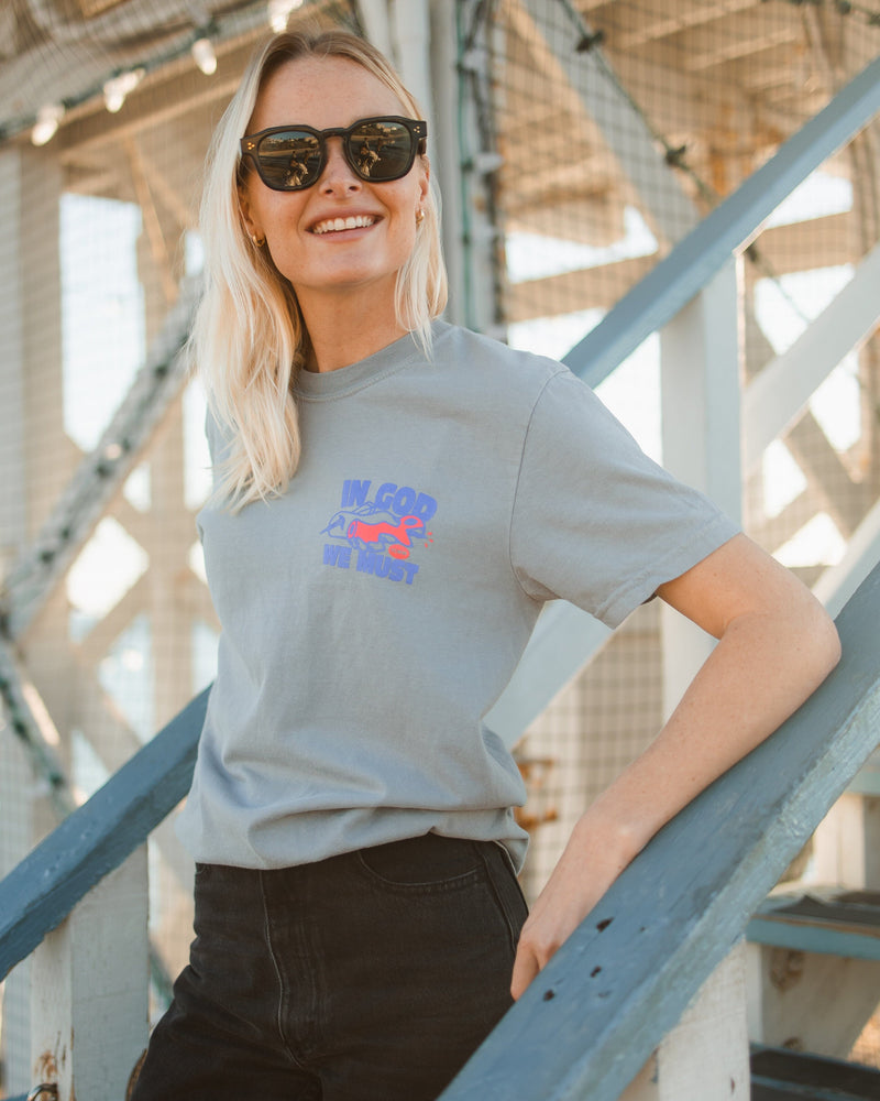 Victory Premium Tee Apparel In God We Must 