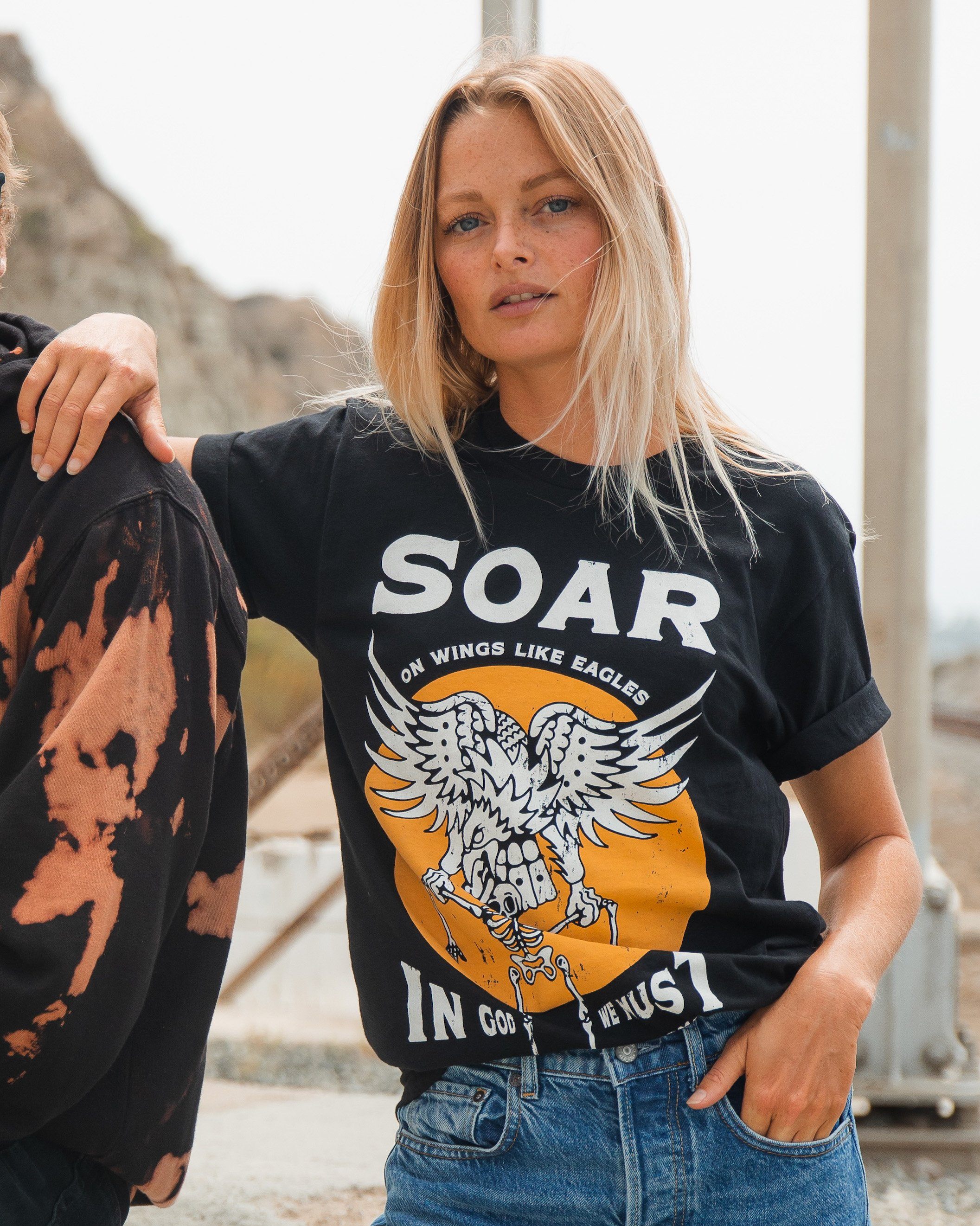 "Wings Like Eagles" Tee In God We Must